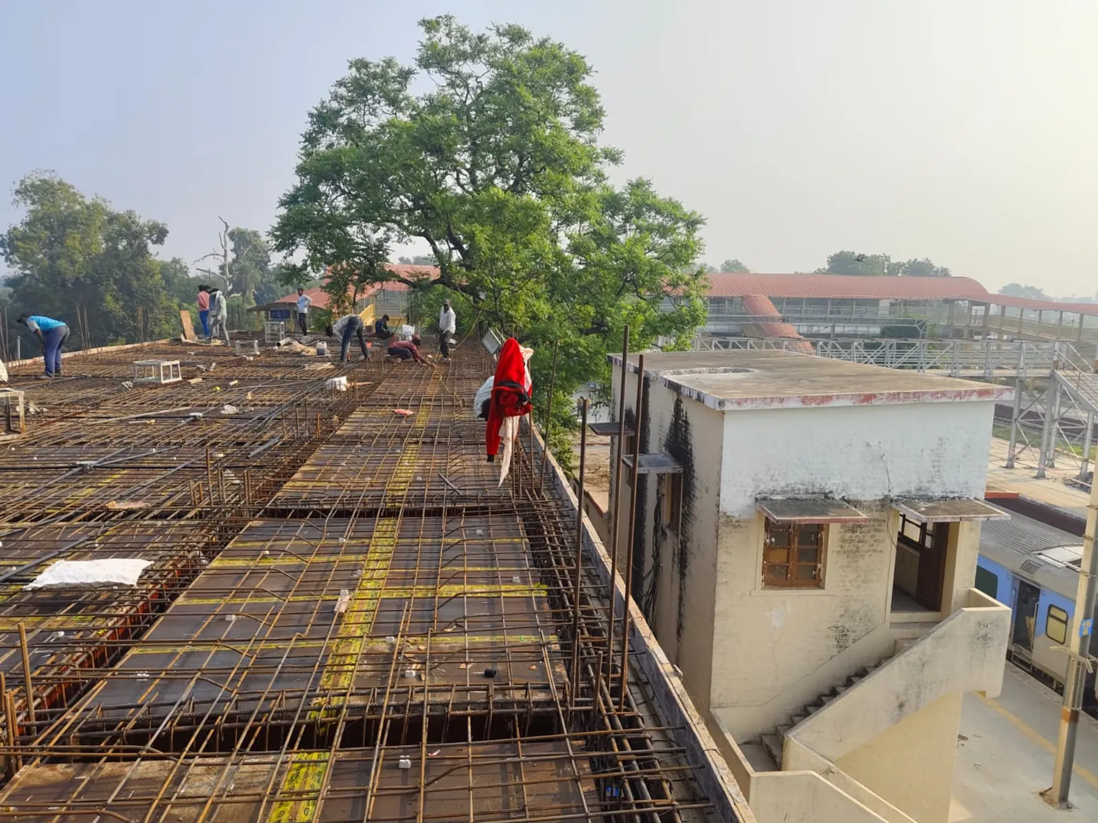 Indian construction project